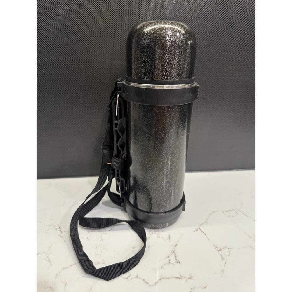 Coleman Vacuum Bottle Stainless Steel (black) 25oz Thermos With Strap NEW - Picture 3 of 8